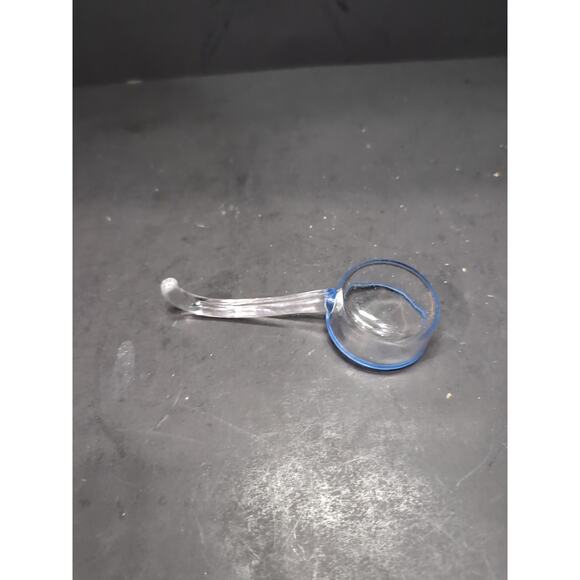 Fostoria Blue Azure Whip Cream Ladle, Dipper, Collectible Glassware, Serveware - Picture 5 of 8